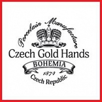 Porcelaine Czech Gold Hands