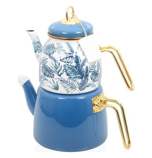 Набор чайников 2 предмета (заварочный 1 л, чайник 2 л) голубые  Paci &quot;Пачи /Элит Класс&quot; / 212986
