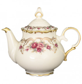Заварочный чайник 500 мл  Bohemia Porcelan Moritz Zdekauer 1810 s.r.o. "Офелия/Плетистая роза /СК" / 086884