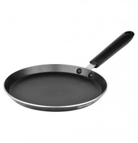 Блинница 24 х 1,9 см антипригарное покрытие индукционное дно черная  Rondell "Pancake frypan" / 212673