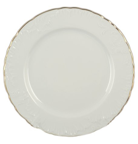 Набор тарелок 25 см 6 шт  Royal Czech Porcelain &quot;Рококо /Отводка золото&quot; / 096782