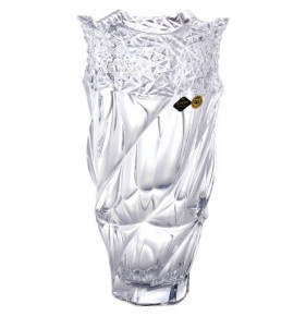 Ваза для цветов 30 см  Aurum Crystal "Фламенко /Ледяной узор" / 145981
