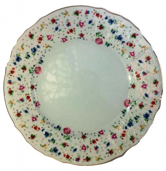 Набор тарелок 19 см 6 шт  Thun &quot;Бернадотт /Цветочный декор&quot; / 245288
