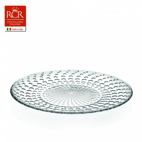 Блюдо 26 см круглое  RCR Cristalleria Italiana SpA "GALASSIA /Без декора" / 157210