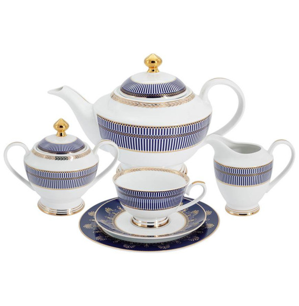Чайный сервиз на 6 персон 23 предмета  Anna Lafarg Midori &quot;Империя&quot;  / 308260