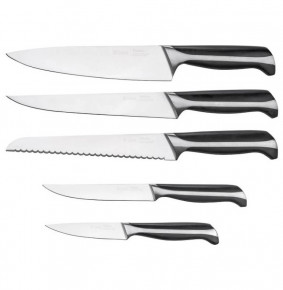 Набор кухонных ножей 5 предметов на подставке  Taller "Уилтшир /TalleR" / 277458