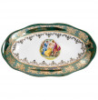 Блюдо 26 см овальное  Royal Czech Porcelain &quot;Фредерика /Мадонна зелёная&quot; / 096787