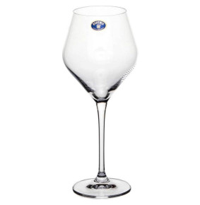 Бокалы для белого вина 400 мл 6 шт  Crystalite Bohemia "Loxia /Локсия /Без декора" / 286321