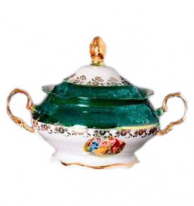 Сахарница  Royal Czech Porcelain "Фредерика /Мадонна зеленая" / 203754