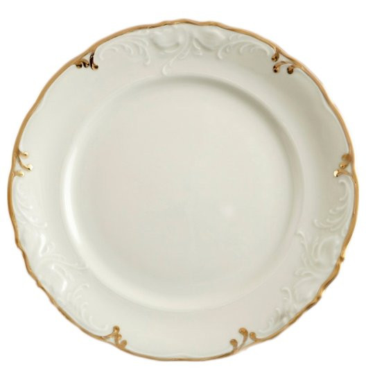 Набор тарелок 24 см 6 шт  Roman Gebis &quot;Фредерика /Отводка золото /СК&quot; / 098460