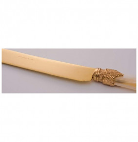 Нож для торта слоновая кость золото  Rivadossi Sandro "Ривадосси /Лаура" / 028742