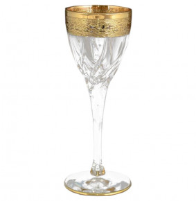 Рюмки для водки 6 шт  RCR Cristalleria Italiana SpA "Timon /Fluente матовое золото" / 101063