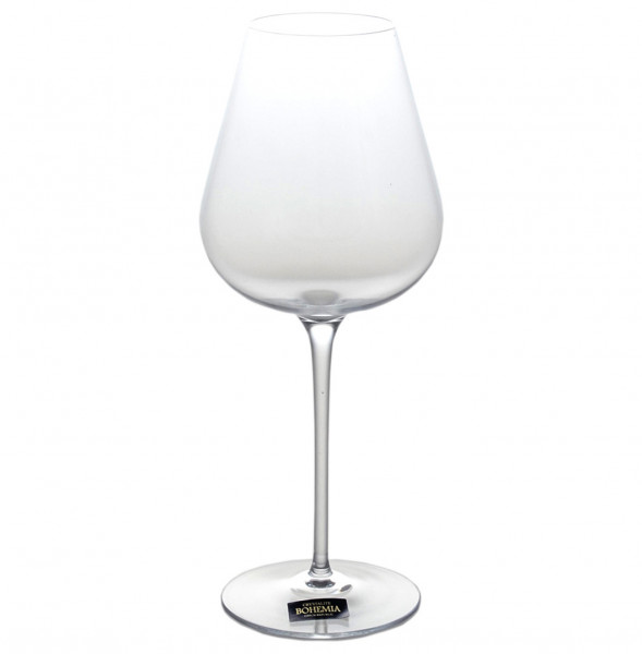 Бокал для белого вина 340 мл 1 шт  Crystalite Bohemia &quot;Эми /Без декора&quot; / 205697