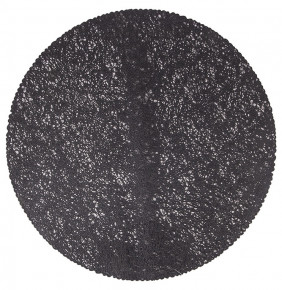 Подставка настольная 40 см круглая, черная / 230403