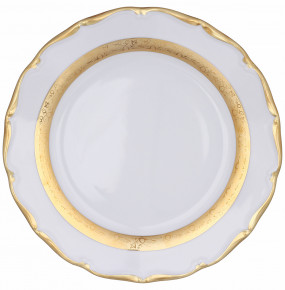 Набор тарелок 25 см 6 шт  Leander "Офелия /Золотая лента" / 307687