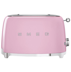 Тостер на 2 ломтика 950 Вт розовый "Smeg" / 299713