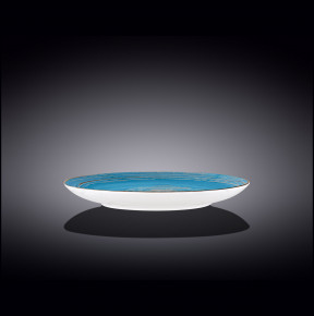 Тарелка 25,5 см голубая  Wilmax "Spiral" / 261654