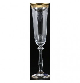 Бокалы для шампанского 190 мл 6 шт  Crystalex CZ s.r.o. "Анжела /437498" / 062872