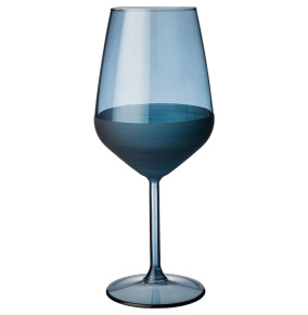 Бокалы для красного вина 490 мл 4 шт  Rakle "Mat & shiny /Blue" / 328648