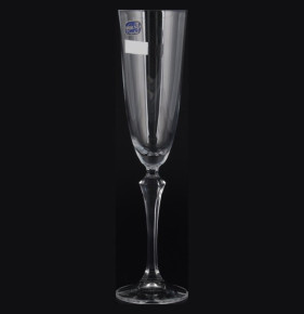 Бокалы для шампанского 200 мл 6 шт  Crystalex CZ s.r.o. "Элизабет /Без декора" / 005904