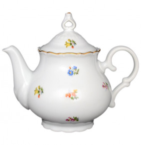 Заварочный чайник 500 мл  Bohemia Porcelan Moritz Zdekauer 1810 s.r.o. "Офелия /Мелкие цветы" / 027404