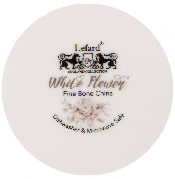 Набор тарелок 25,5 см 2 шт голубые  LEFARD &quot;White flower&quot; / 236291