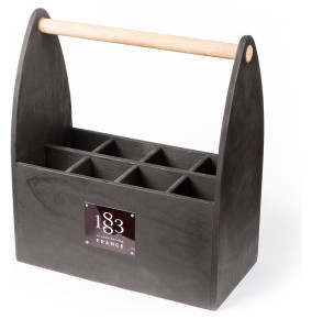 Ящик для презентаций 36 х 18,3 см на 8 бутылок деревянный  1883 Maison Routin "Routin 1883" / 314333