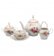 Чайный сервиз на 6 персон 15 предметов  Thun &quot;Бернадотт /Полевой цветок&quot; / 006285
