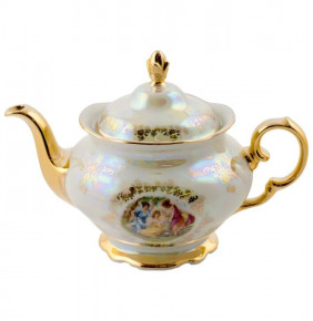 Заварочный чайник 1,2 л  Royal Czech Porcelain "Аляска /Мадонна перламутр" / 204751