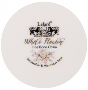 Блюдо 36 х 24 см овальное серое  LEFARD "White flower" / 236286