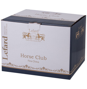 Чайный сервиз на 6 персон 14 предметов (без молочника)  LEFARD "Horse club" / 344277