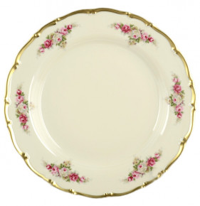 Набор тарелок 25 см 6 шт  Bohemia Porcelan Moritz Zdekauer 1810 s.r.o. "Анжелика /Розовая нежность /СК" / 095781