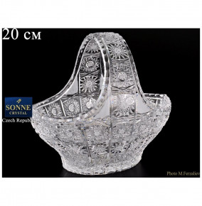 Корзинка 20 см  Sonne Crystal "S.Crystal /Хрусталь резной" / 060320