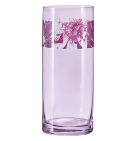 Ваза для цветов 26 см пурпурная  Crystalex CZ s.r.o. "Летние цветы" / 300276
