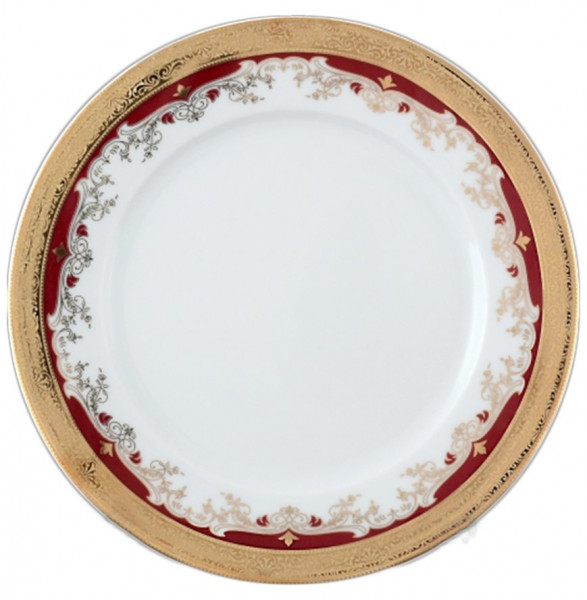 Набор тарелок 19 см 6 шт  Thun &quot;Кристина /Лилии на красном&quot; / 056211