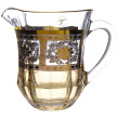 Кувшин для воды 1,2 л  RCR Cristalleria Italiana SpA &quot;Timon /Адажио /Янтарный с платиной и золотом&quot; / 214573