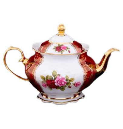 Заварочный чайник 1,2 л  Royal Czech Porcelain &quot;Фредерика /Роза красная&quot; / 204672