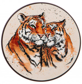 Подставка под горячее 11 х 11 х 1 см  Agness "Tiger Amour" / 267247