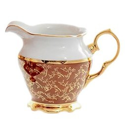 Молочник  Royal Czech Porcelain &quot;Мария-Тереза /Красная /Золотые листики&quot; / 204373