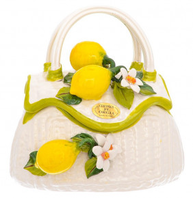 Декоративное изделие Сумка 25 см  Orgia "Лимоны" / 246706