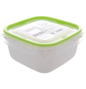 Контейнер 16,5 х 16,5 х 8 см 1,3 л салатовый  Ucsan Plastik "Ucsan" / 296218