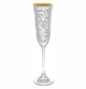 Бокал для шампанского 160 мл 1 шт  Rona "Флора /Свадебные" / 143955