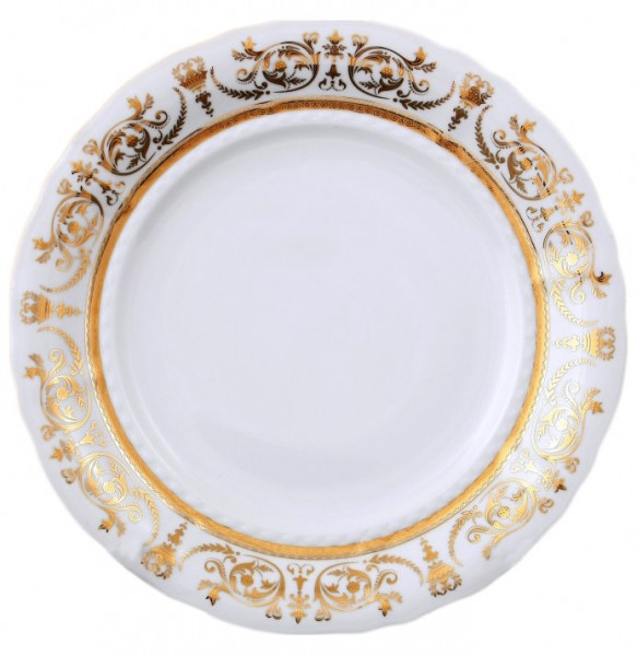 Набор тарелок 25 см 6 шт  Leander &quot;Соната /Золотая элегантность&quot; / 119277