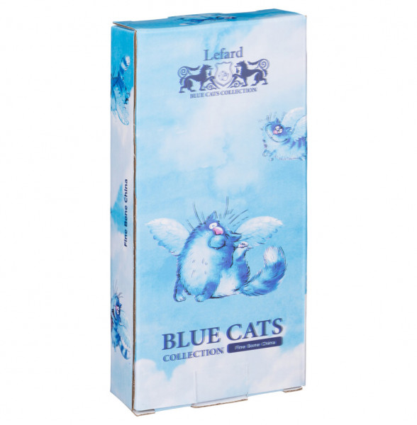Подставка под ложку 23 х 10,5 х 3 см  LEFARD &quot;Синие коты /Любовь моя&quot; / 254665