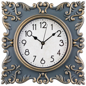 Часы настенные 30 х 30 см кварцевые  LEFARD "ROYAL HOUSE/Антик зеленый" / 187966