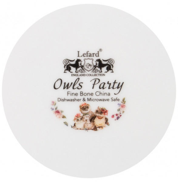Набор тарелок 23 см 2 шт  LEFARD &quot;Owls party&quot; / 252055