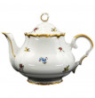 Заварочный чайник 700 мл  Chodov &quot;Корона /Мелкие цветы /Матовое золото&quot; / 148380