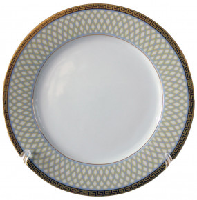 Набор тарелок 19 см 6 шт  Thun "Луиза /Коричневая сетка" / 244079