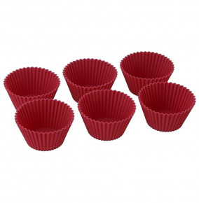 Набор форм для выпечки кексов 6,8 см 6 шт 830 мл  Silikomart "Cupcake" / 253291