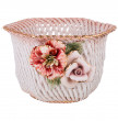 Кашпо для цветов 29 х 18 см  Lanzarin Ceramiche &quot;Корзина с цветами&quot; / 171868